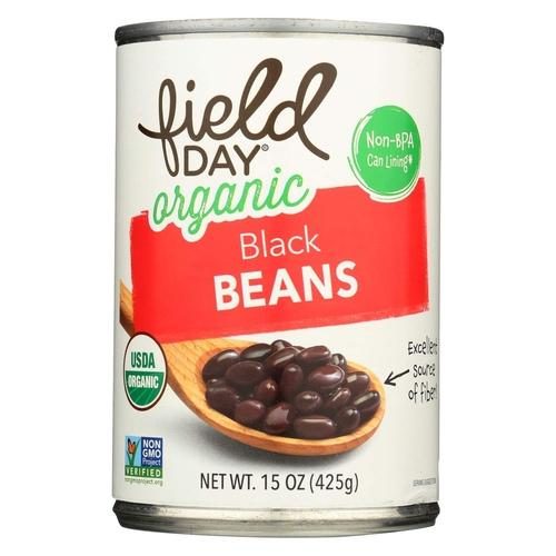 FIELD DAY BLACK BEANS CAN 15OZ