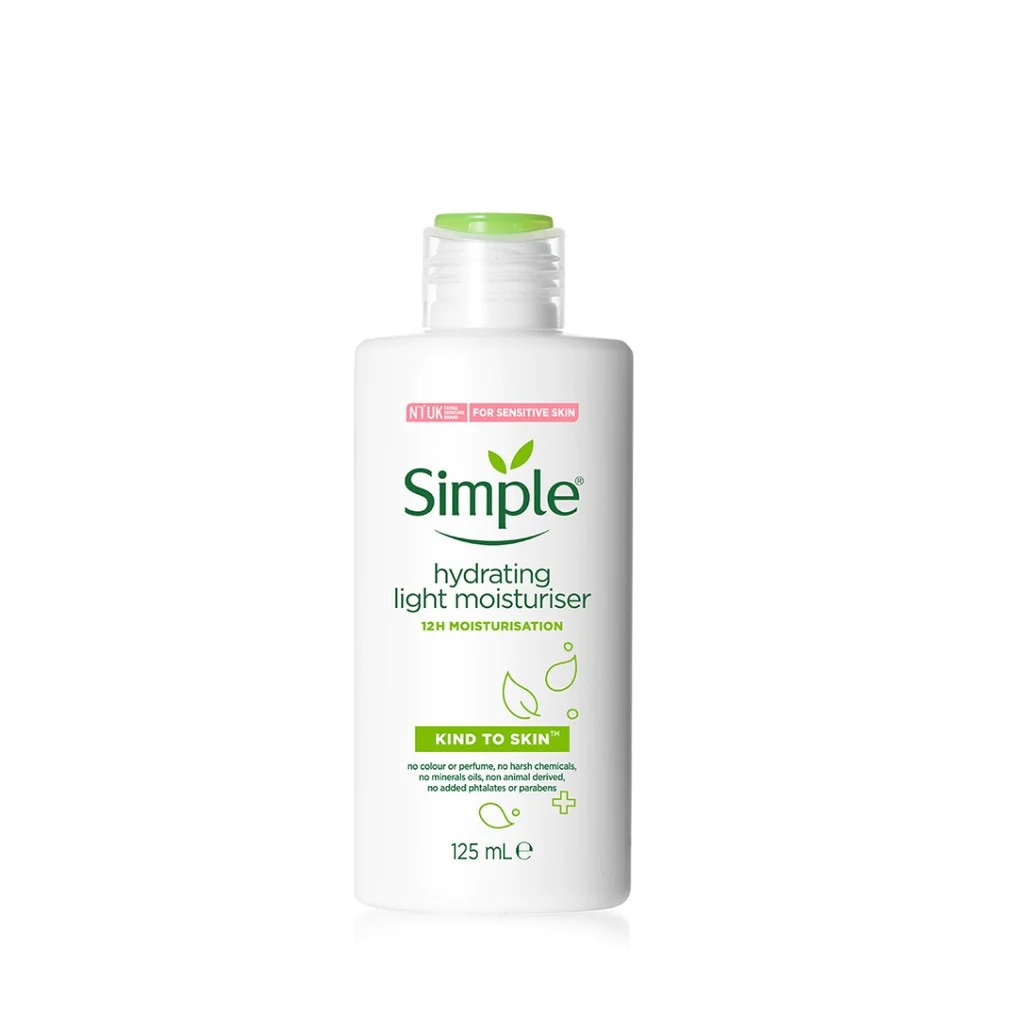 SIMPLE HYDRATING LIGHT MOISTURISER 125ML
