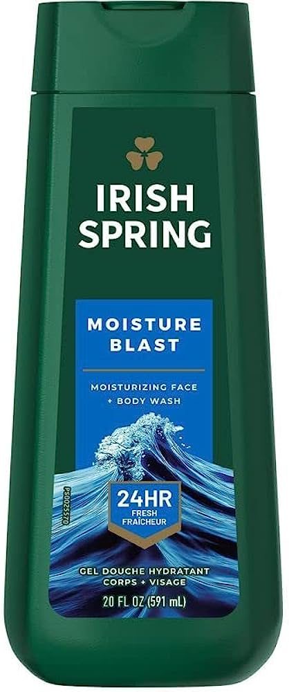 IRISH SPRING MOISTURE BLAST BODY WASH 20OZ