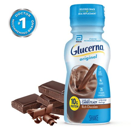 GLUCERNA CHOCOLATE SHAKE 8 OZ