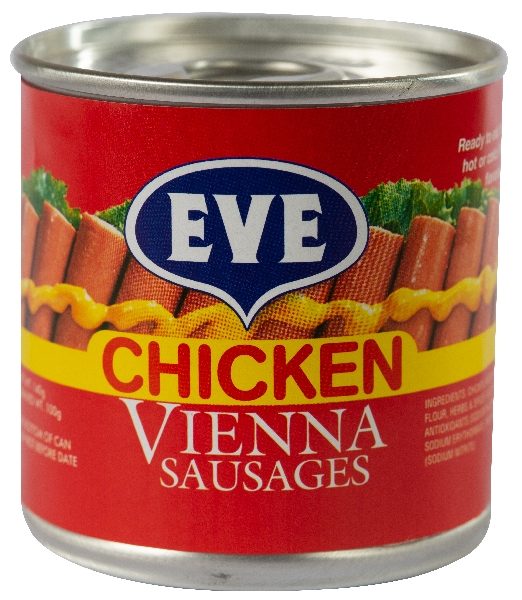 EVE VIENNA CHKN SAUSAGES 140GM
