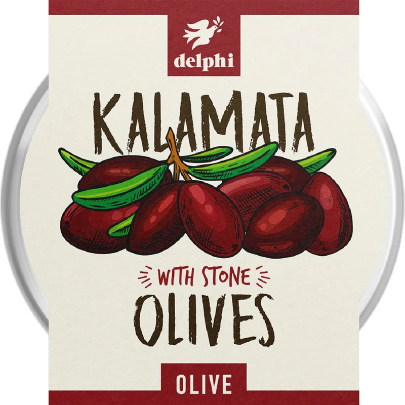 DELPHI KALAMATA OLIVES 160 G