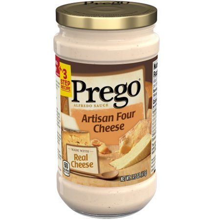 PREGO ARTISAN FOUR CHEESE SAUCE 14.5OZ