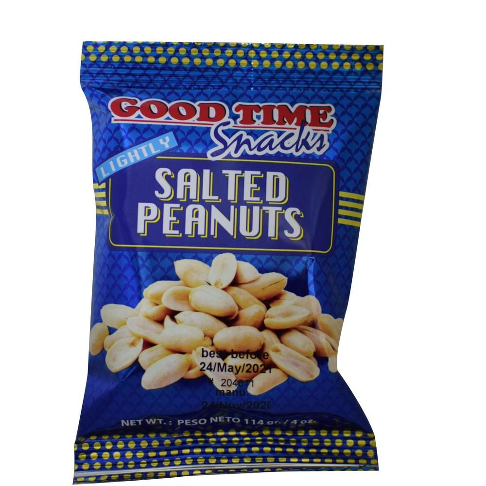 GOOD TIME SNACKS LIGHTLY SALTED PEANUTS