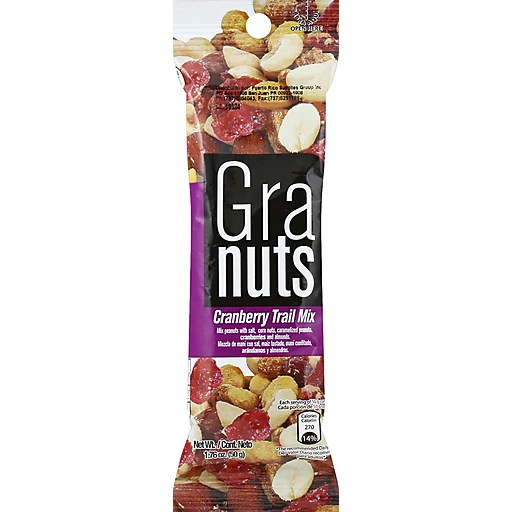 GRANUTS CRANBERRY TRAIL MIX 50G