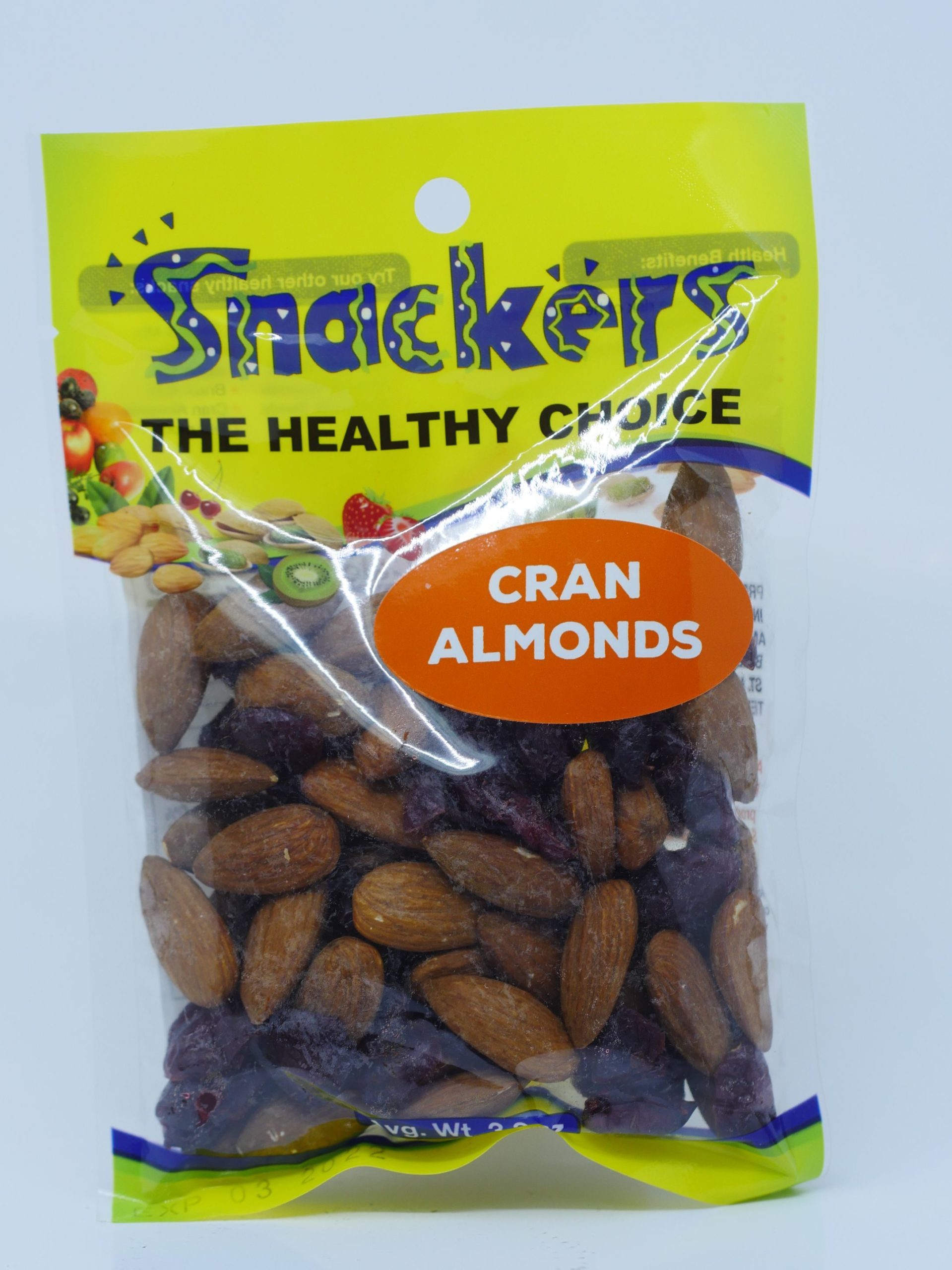 SNACKERS CRAN-ALMONDS