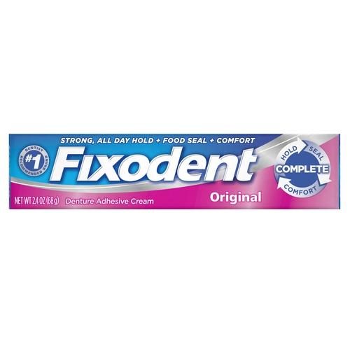 FIXODENT DENTURE CREAM 2.4OZ
