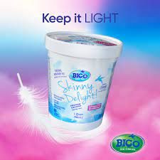 BICO SKINNY DELIGHT STRAWBERRY SWIRL 1QT