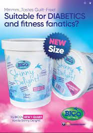 BICO SKINNY DELIGHT VANILLA 1QT