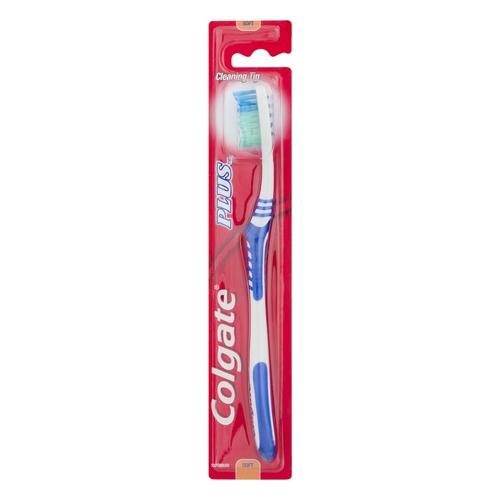 COLGATE PLUS TOOTHBRUSH SOFT SINGLE