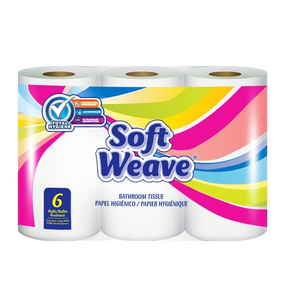 SOFT WEAVE TOILET PAPER 6CT