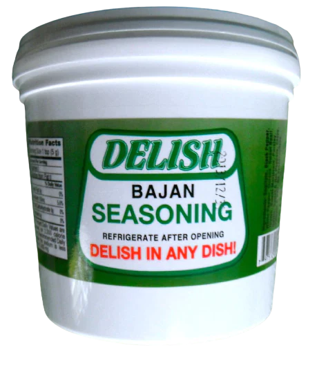 DELISH BAJAN SEASONING NO PEPPER 1L (TUB)