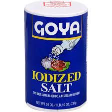 GOYA IODIZED SALT 26OZ
