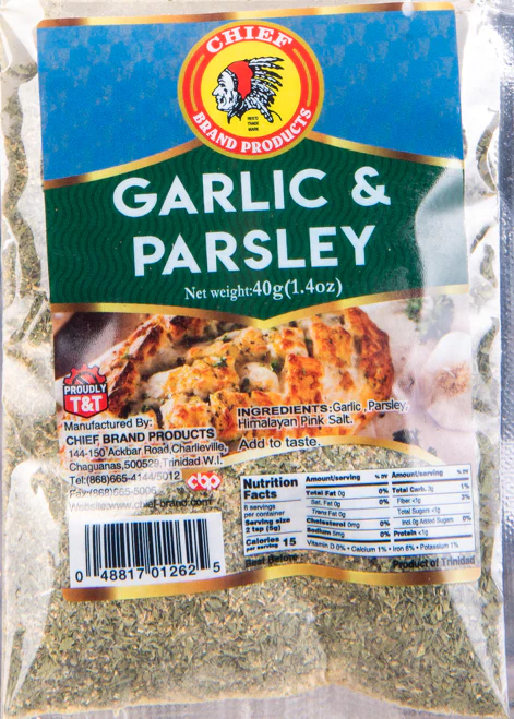 CHIEF GARLIC & PARSLEY 40G