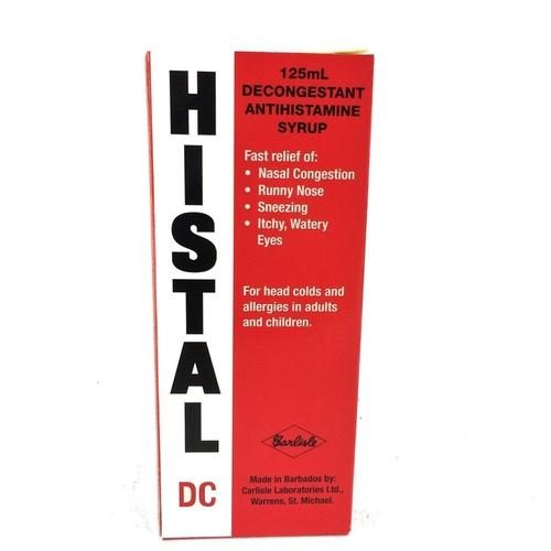 HISTAL DC SYRUP 125ML