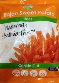 SUNBURY HARVEST BAJAN SWEET POTATO FRIES CRINKLE CUT 3 LB