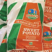 SUNBURY HARVEST BAJAN SWEET POTATO FRIES CRINKLE CUT 1 LB