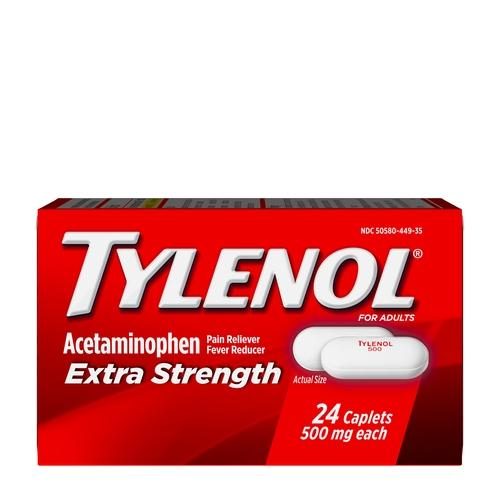 TYLENOL EXTRA STRENGTH 24CT