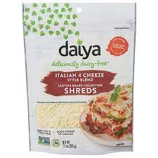 DAIYA ITALIAN 4 CHEEZE SHREDS 7.1 OZ
