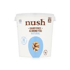 NUSH ALMOND YOGURT NATURAL 350G