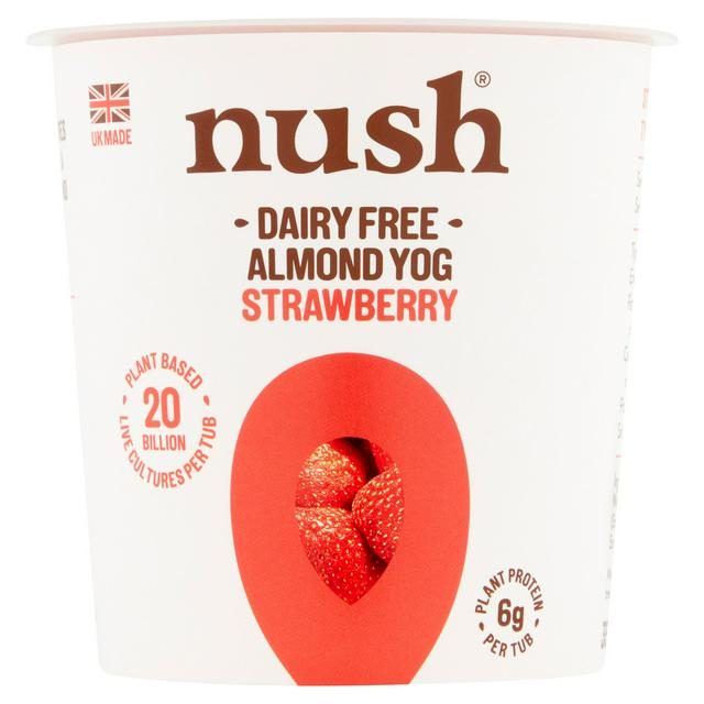NUSH ALMOND YOGURT STRAWBERRY 350G