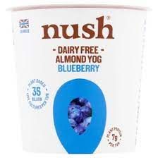 NUSH ALMOND YOGURT BLUEBERRY 350G