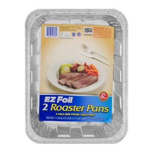 EZ FOIL 2CT. ROASTER PANS 12X 9