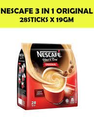 NESCAFE 3 IN 1 SINGLES 19GM