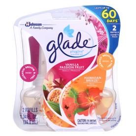 GLADE PLUG-IN HB & VPF 2S 1.34OZ