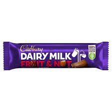CADBRY MLK CHOC FRUIT & NUT 49 G