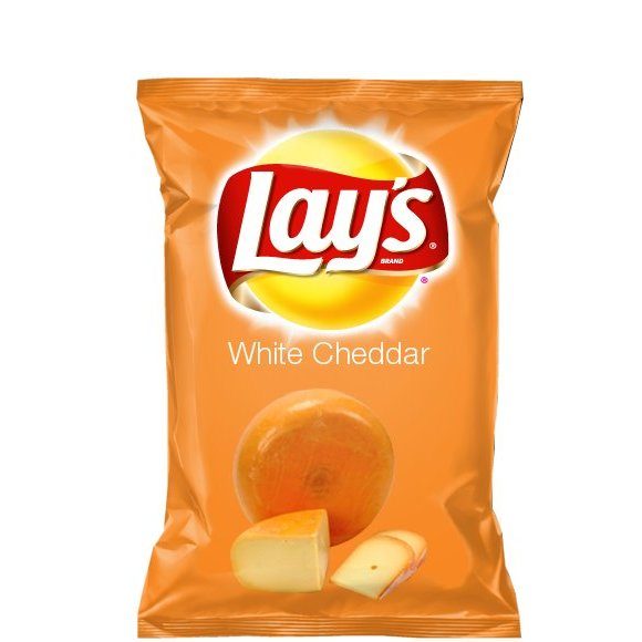 LAYS WHITE CHEDDAR CHIP 32G