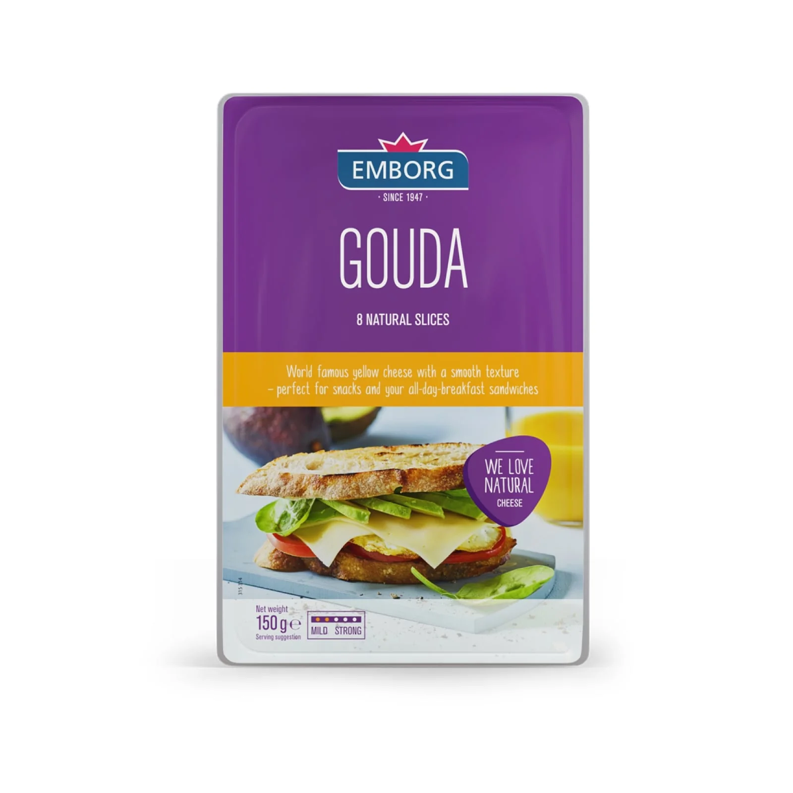 EMBORG GOUDA 200G