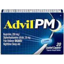 ADVIL PM CAPLETS 2CT