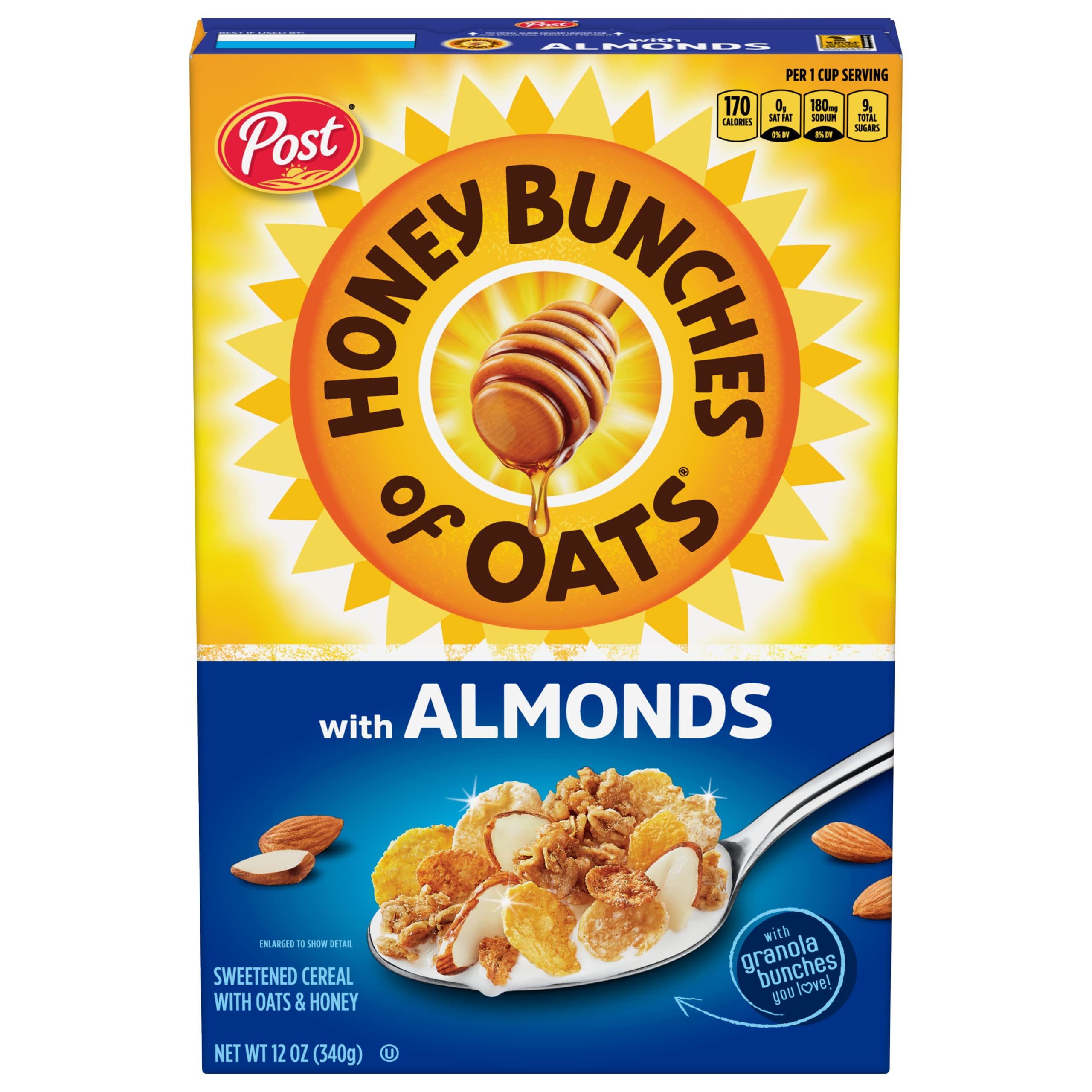 HONEY BUNCH OF OATS ALMOND12OZ