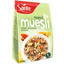 SANTE MUESLI TROPICAL BAG 350GM