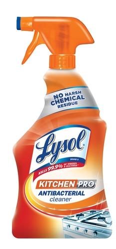 LYSOL KITCHEN PRO ANTIBACTERIAL CLEANER 22OZ