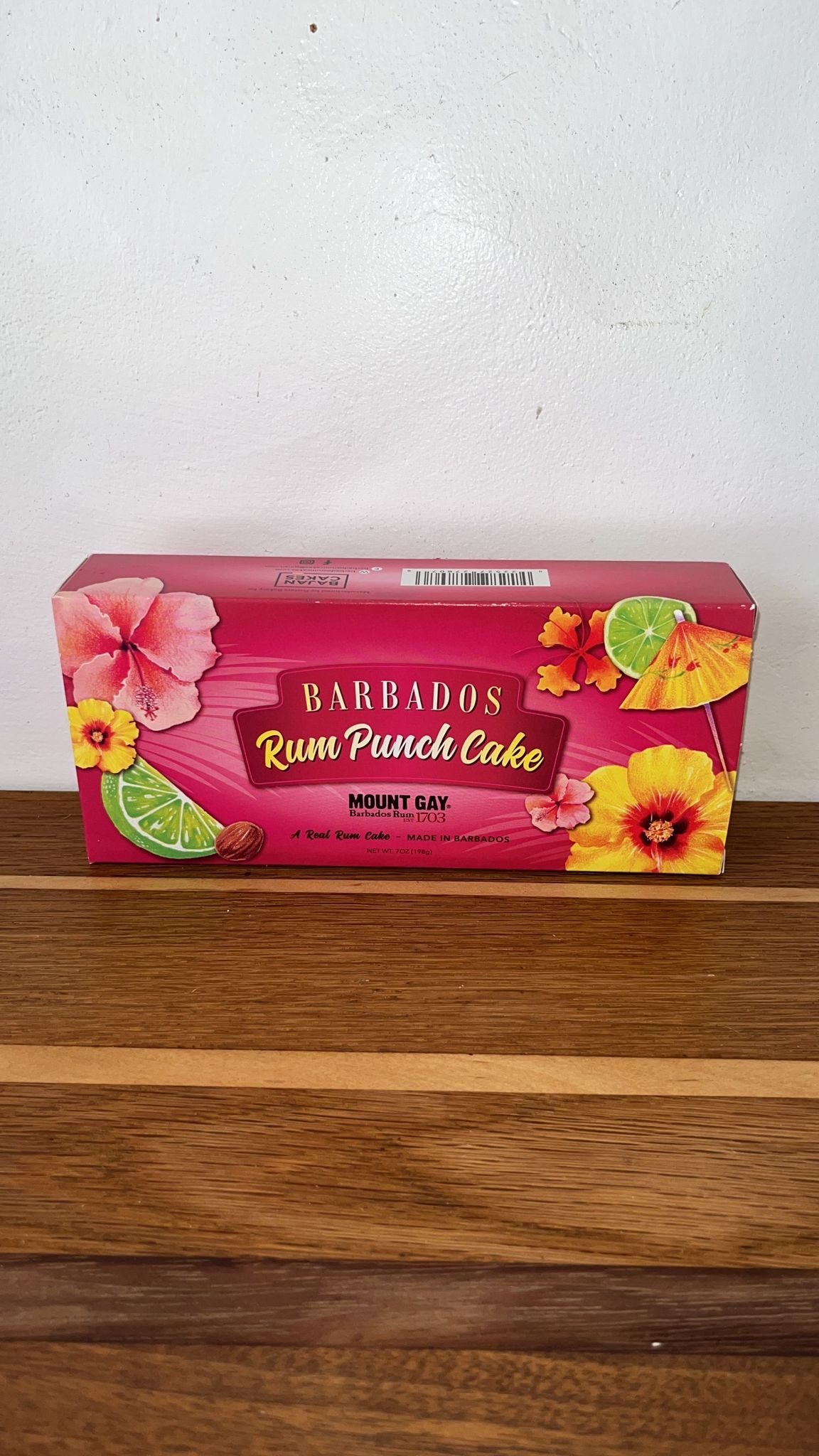 BAJAN RUM PUNCH CAKE 7OZ