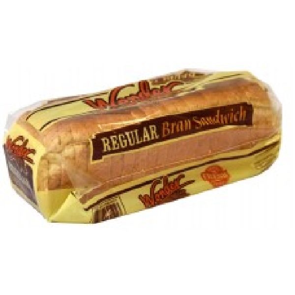 WONDER SANDWICH LOAF BRAN REGULAR 1
