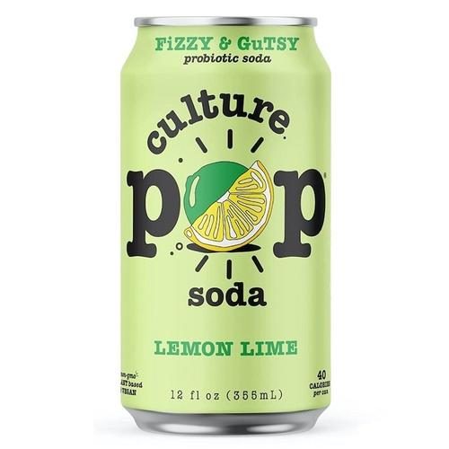CULTURE POP LEMON LIME 12OZ