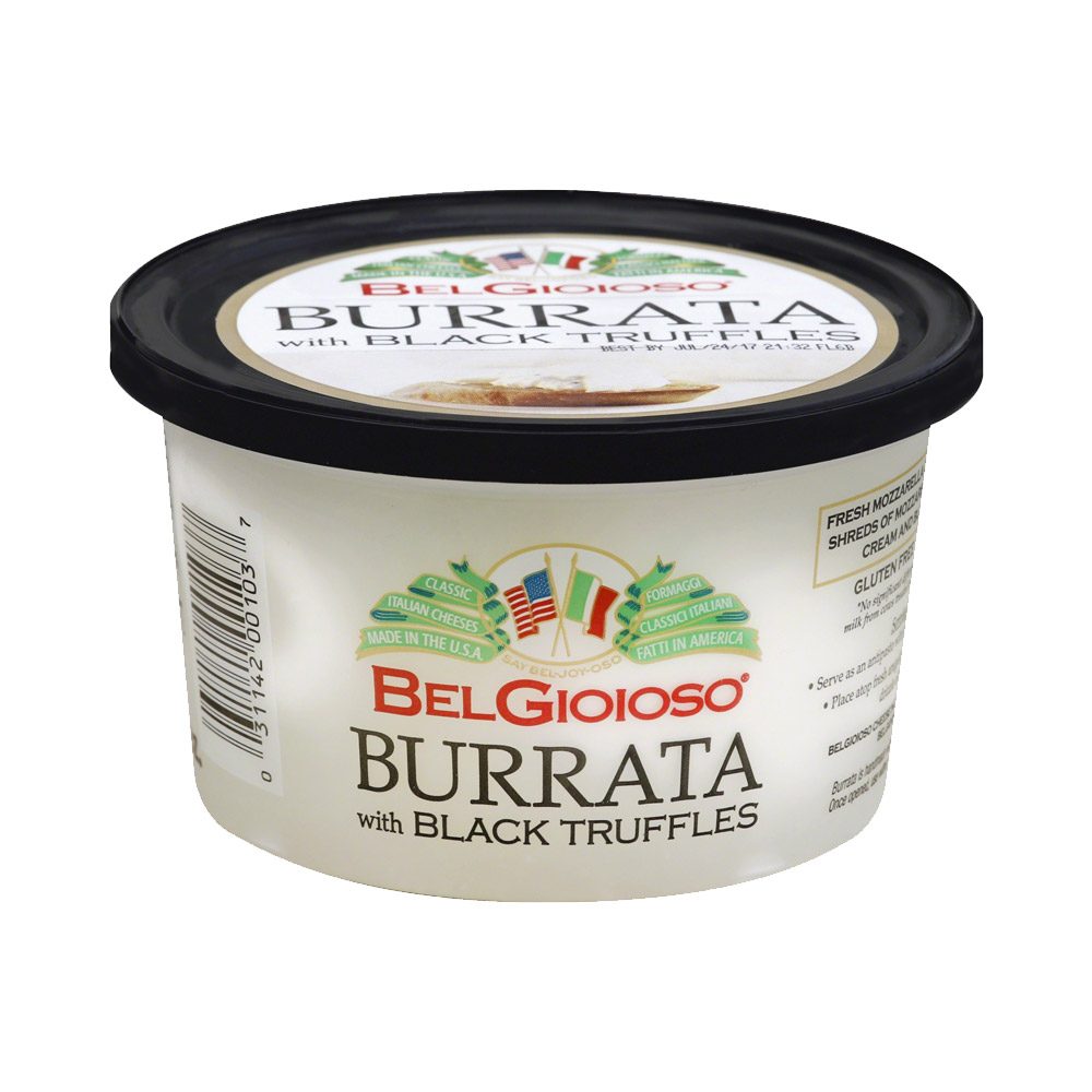 BELGIOSO BURATA BLACK TRUFFLE 8Z