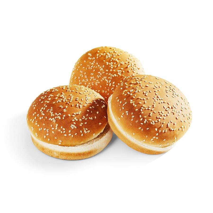 ZEPHIRINS SESAME 5" BUN UNSLICED (4)