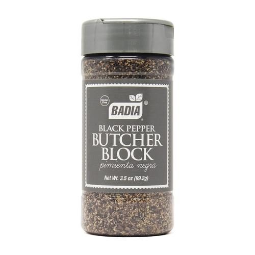 BADIA BUTCHERS BLOCK BLACK PEPPER 3.5OZ