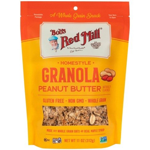 BOBS RED MILL GLUTEN FREE PEANUT BUTTER 11OZ