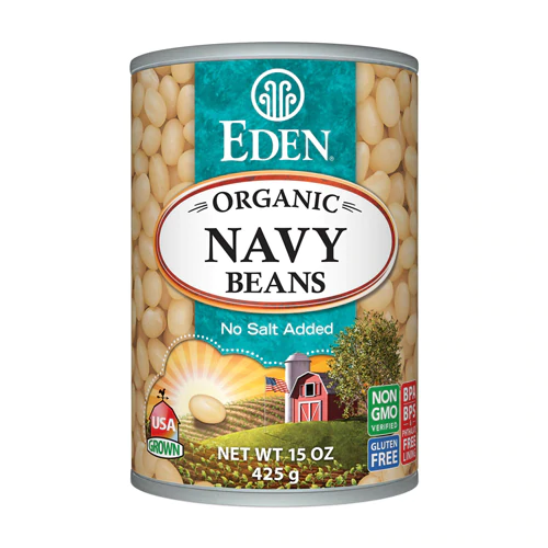 EDEN ORGANIC NAVY BEANS 15OZ
