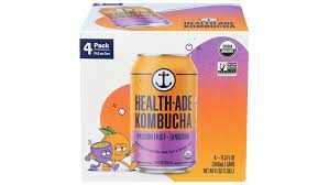 HEALTHADE PASSIONFRUIT TANGERINE KOMBUCHA 11.5OZ