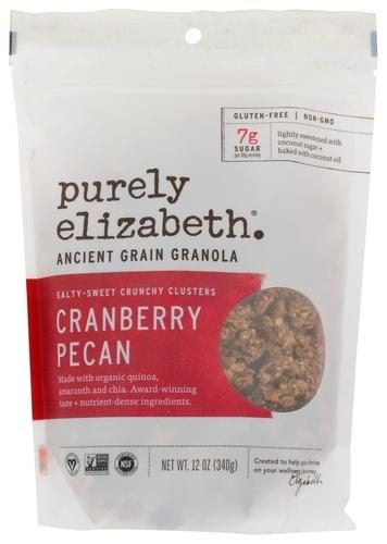 PURELY ELIZABETH CRANBERRY PECAN GRANOLA 12OZ