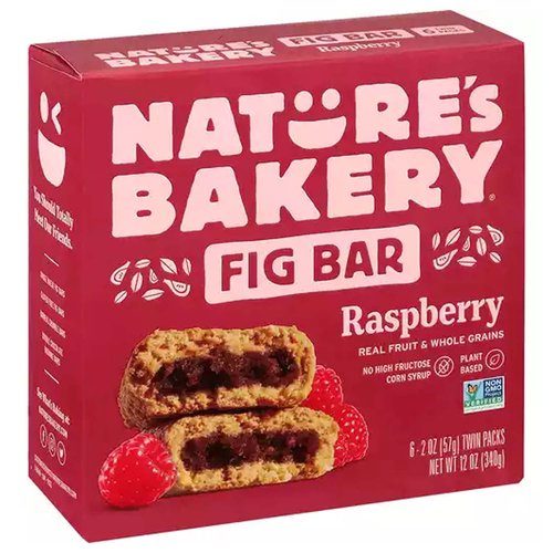 NATURES BAKERY RASPBERRY FIG BAR 6PK