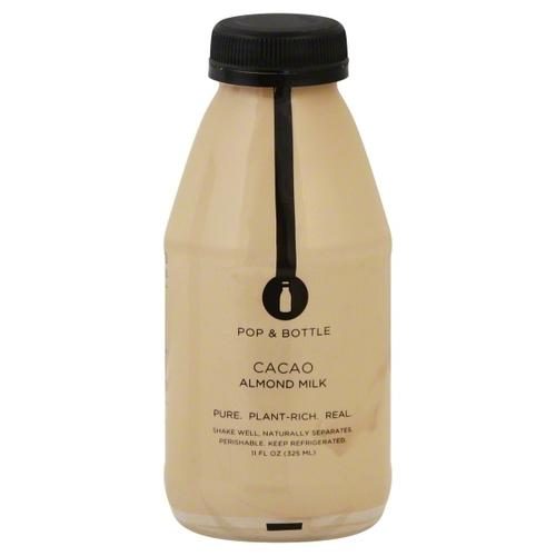 POP & BOTTLE CACACO ALMOND MILK 11OZ