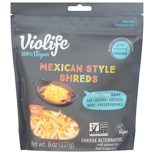 VIOLIFE MEXICAN VIOLIFE SHERRED CHEESE 8OZ