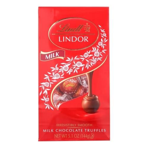 LINDT MILK CHOCOLATE TRUFFLES 5.1OZ